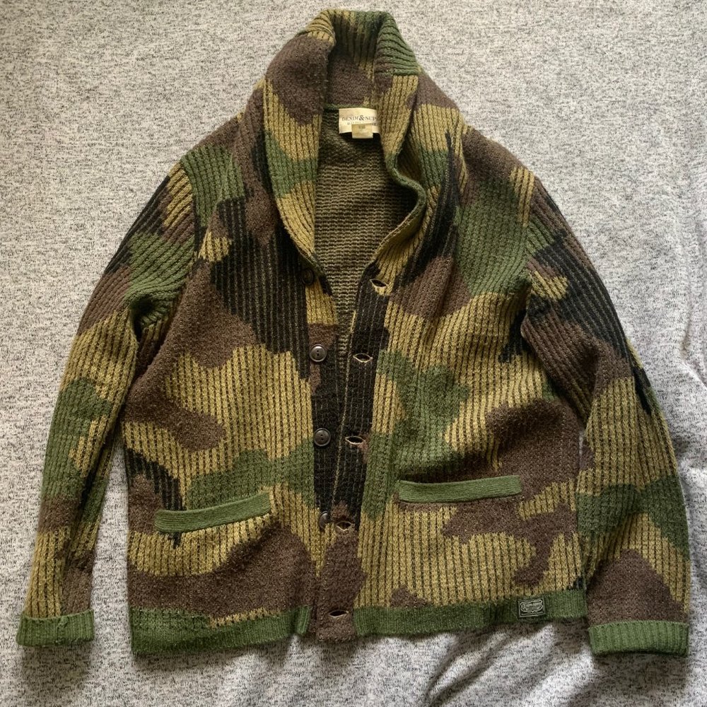 RALPH LAUREN DENIM & SUPPLY CARDIGAN - Large